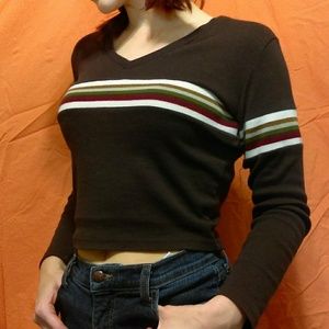 70s/80s style crop top